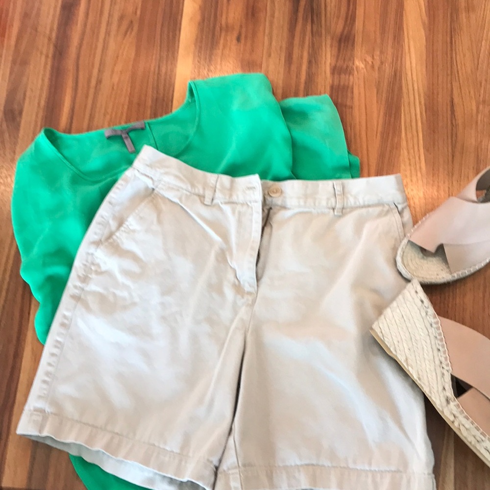 Ralph Lauren beige shorts 8
